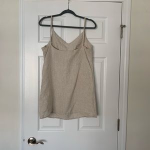 Bed Threads Oatmeal 100% French Flax Linen Slip